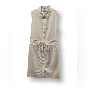 3.1 Phillip Lim Cotton Tie Shirt Sleeveless Dress